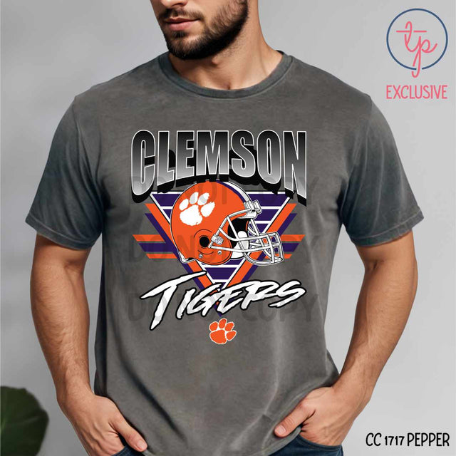 Clemson Tigers Helmet Triangle