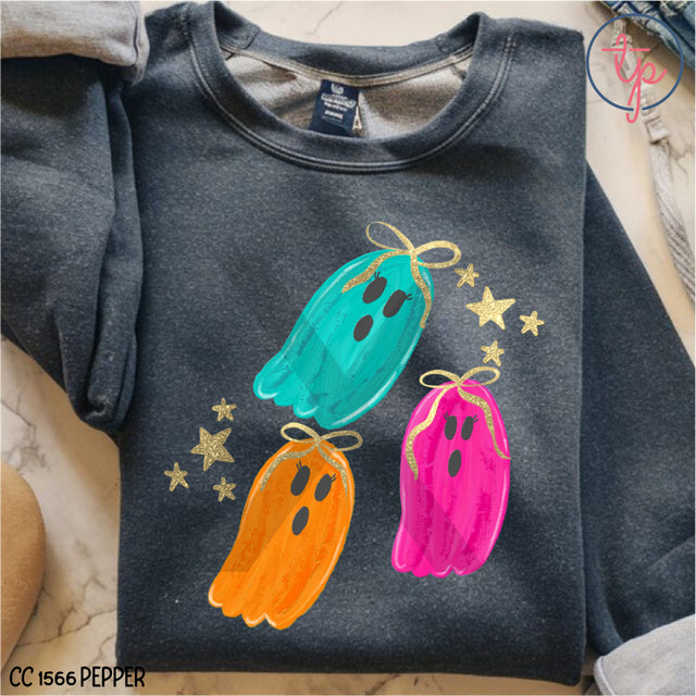 Colorful Painted Ghosts
