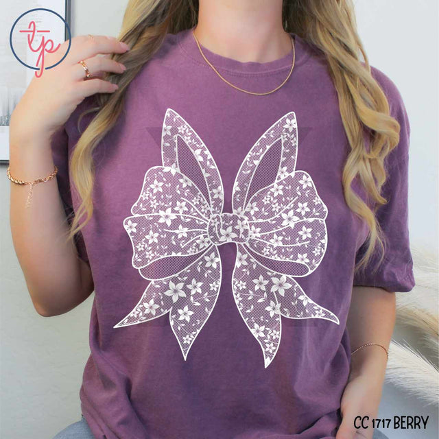 Coquette Lace Bunny Bow