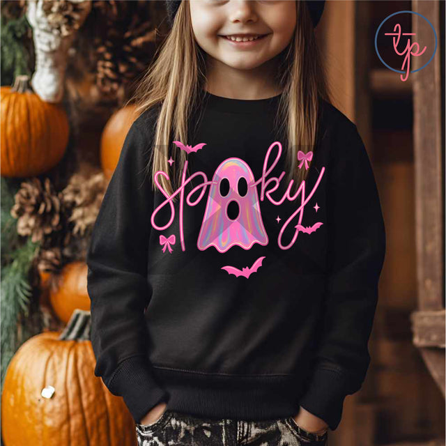 Cute Pink Spooky Ghost