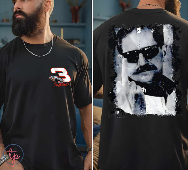 Dale Earnhardt Flip Off Pocket or Back