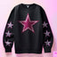 Dallas Cowboys Pink Faux Glitter KPI Front or Sleeve
