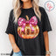 Disco Pumpkin Glitter Bow