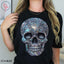 Faux Sequin Skull