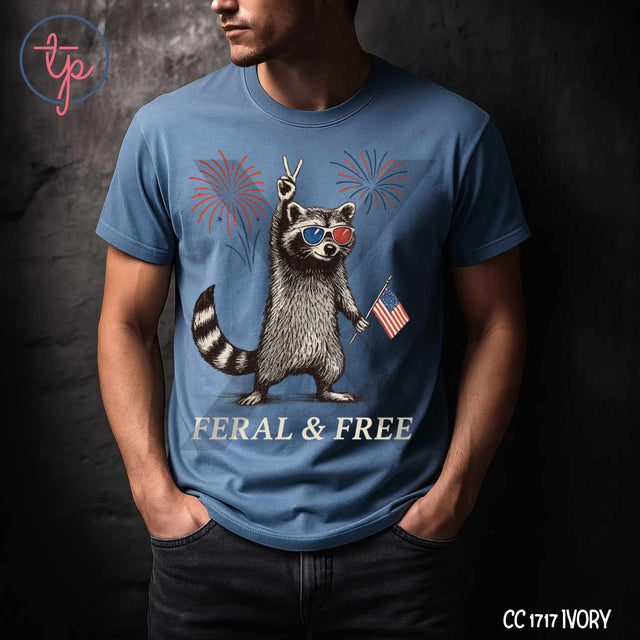 Feral and Free Racoon