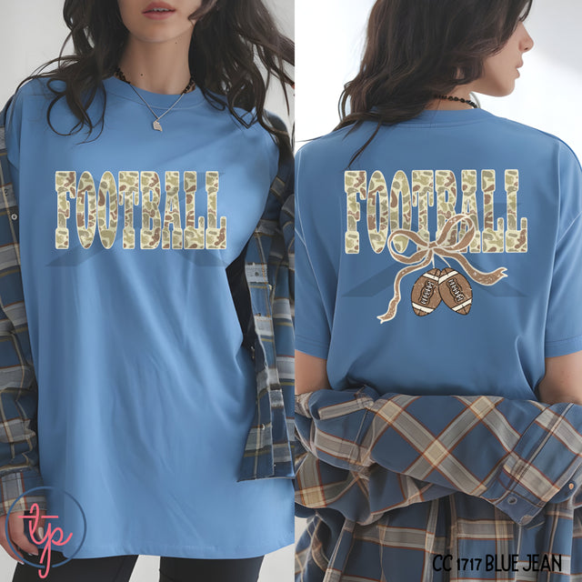 Football Camo Coquette or Camo Only