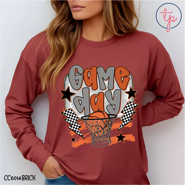 Game Day Basketball Sucker