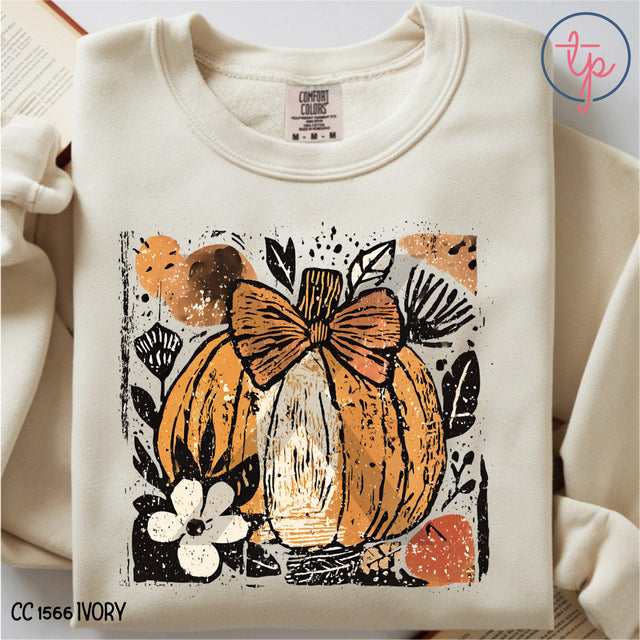 Grunge Fall Pumpkin
