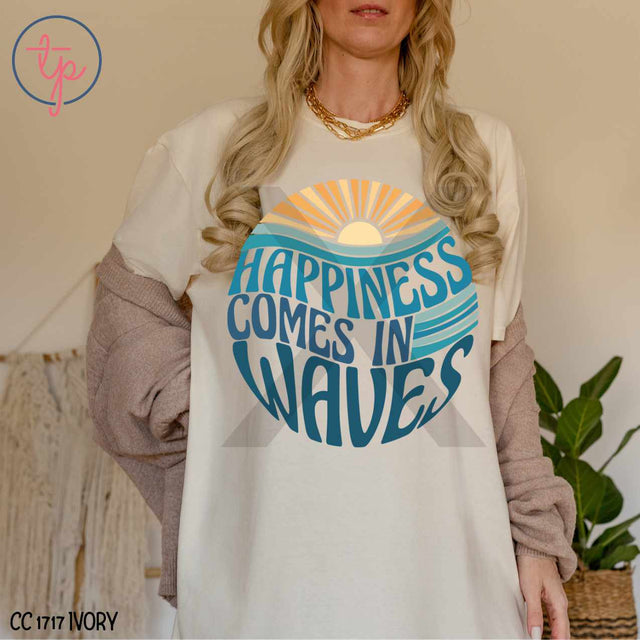 Happiness Comes in Waves