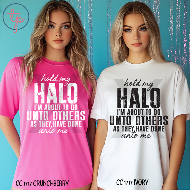 Hold My Halo Black or White