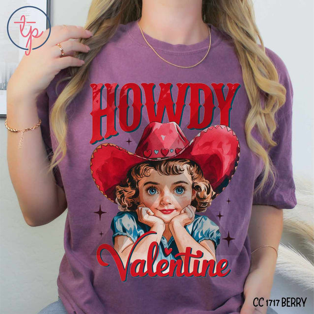 Howdy Valentine Cowgirl