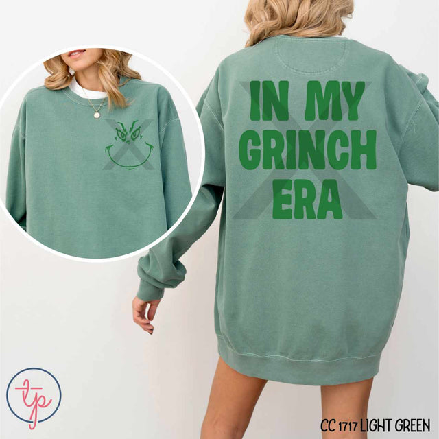 In My Grinch Era Green Pocket or Back