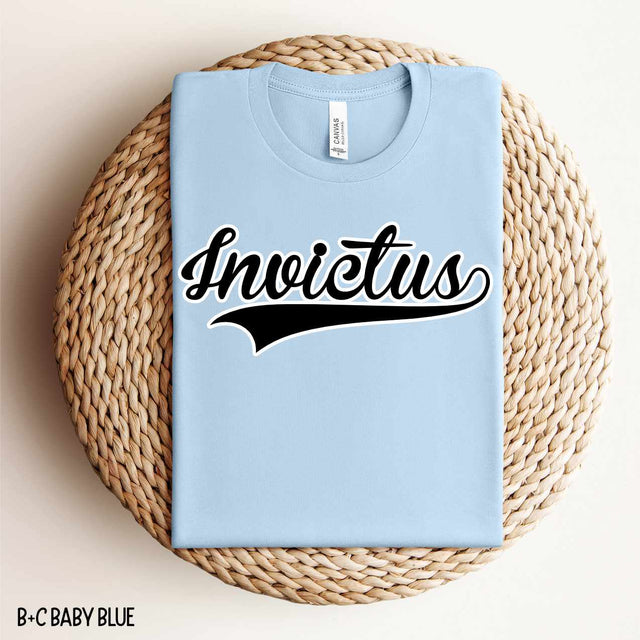Invictus Script Black Tee YOUTH