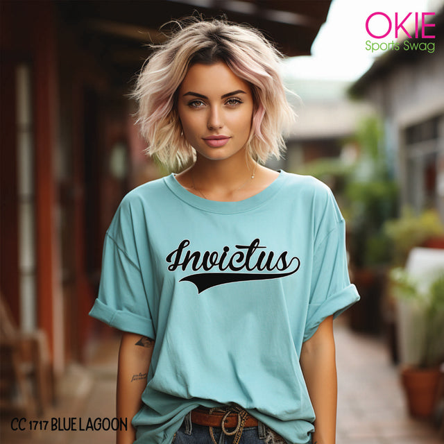 Invictus Script Black Tee YOUTH