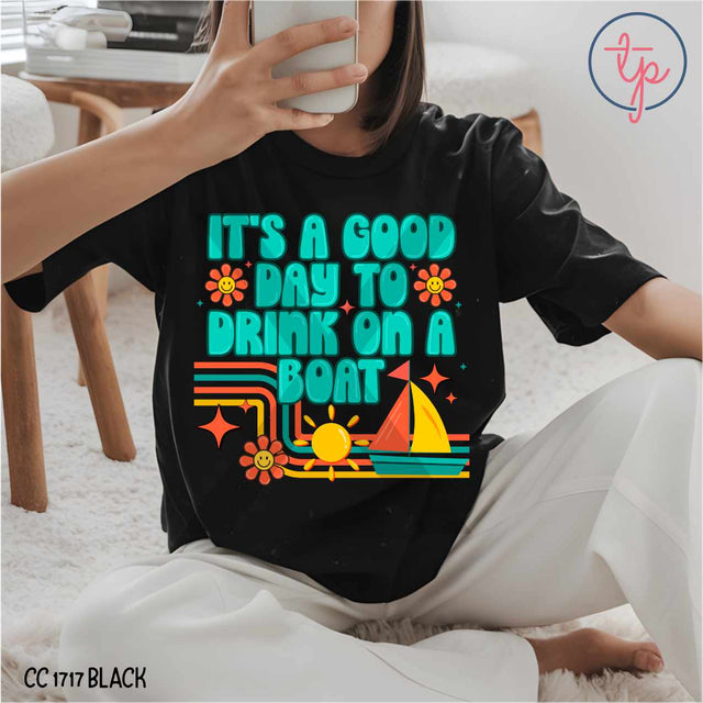 It's a Good Day to Drink on a Boat