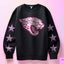 Jacksonville Jaguars Pink Faux Glitter KPI Front or Sleeve