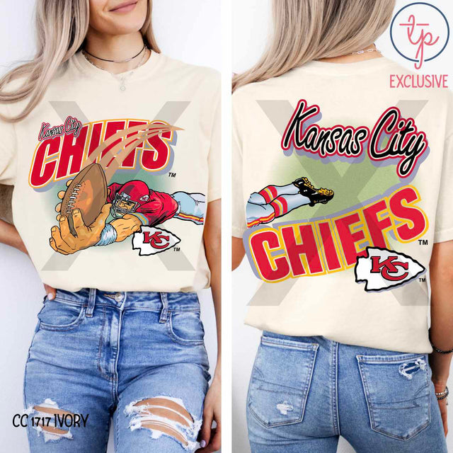 Kansas City Chiefs Catch Front or Back