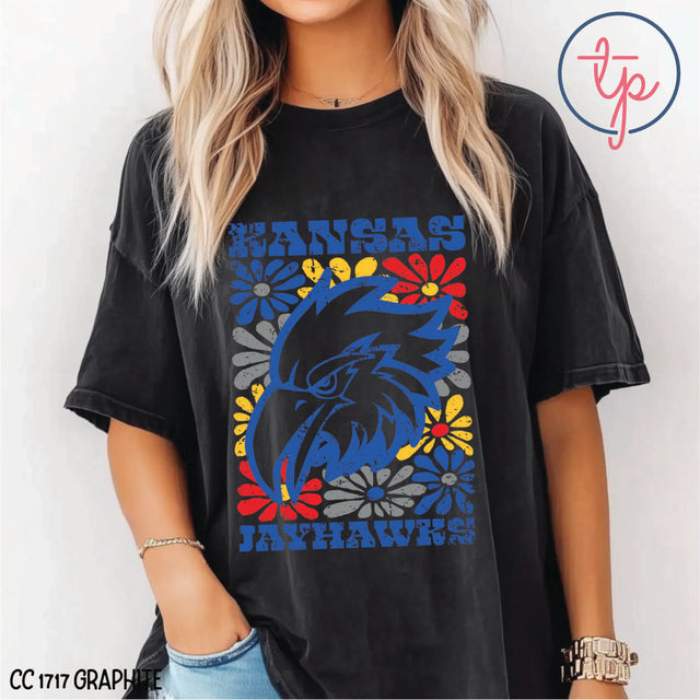 Kansas Jayhawks Mascot Floral