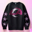 Los Angeles Rams Pink Faux Glitter KPI Front or Sleeve