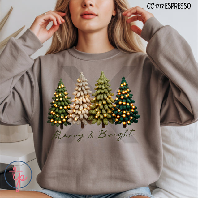 Merry and Bright Faux Latch Hook Knit