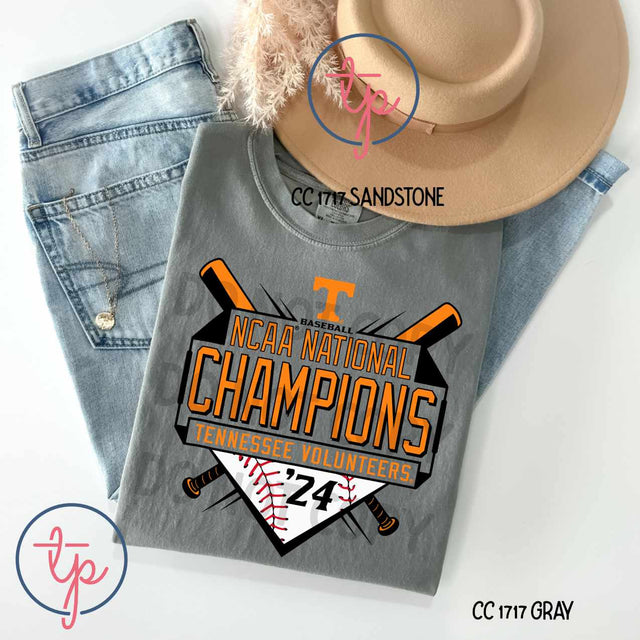 NCAA National Champions Tennessee Vols Baseball 2024