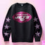New York Jets Pink Faux Glitter KPI Front or Sleeve