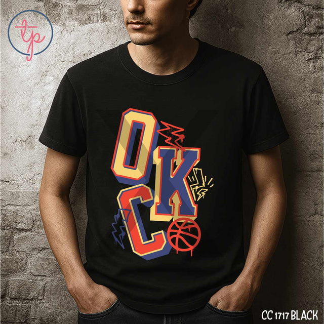 OKC Thunder Graffiti