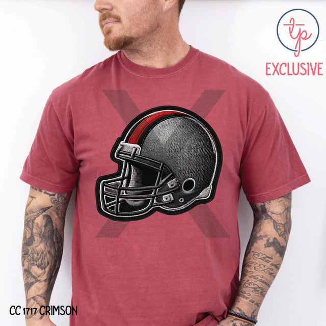 Ohio State Helmet Embroider Effect