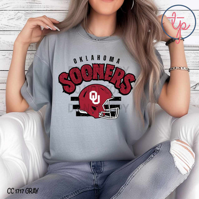 Oklahoma Sooners Texture Stripe