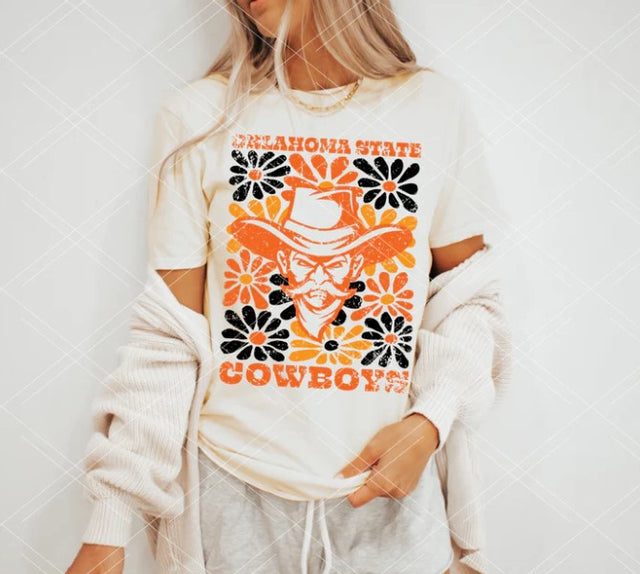 Oklahoma State Cowboys Floral Mascot