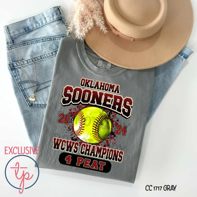 Oklahoma Sooners WCWS Champions 4Peat