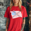 Preppy Lace American Flag