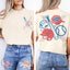 Retro Grunge Baseball Mom Pocket or Back