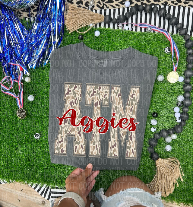 SEC Duck Camo MudHoney Aggies, Auburn Tigers, Commandors, GA Bulldogs, Gamecocks, Gators, Longhorns, LSU Tigers