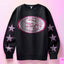 San Francisco 49ers Pink Faux Glitter KPI Front or Sleeve
