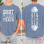 Shut Up and Train Front or Back Black or White