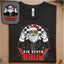 Six Seven Bruh Santa Black or White