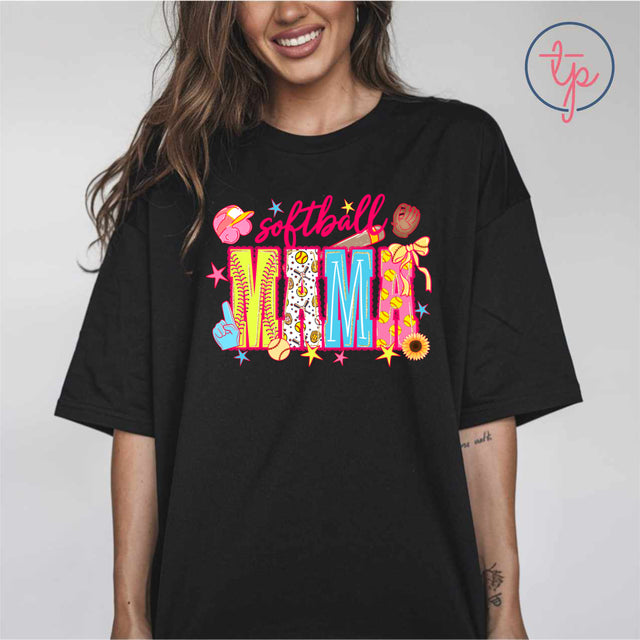 Softball Mama Doodle