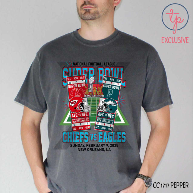 Super Bowl LIX Chiefs vs Eagles