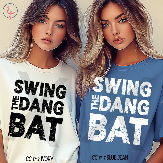 Swing the Dang Bat Black or White