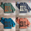 Western Fall Black, Brown, Cream, Orange