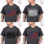 We the People Distressed Flag Black, Color White