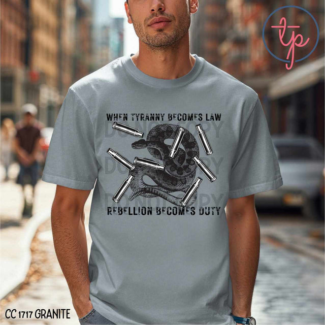When Tyrrany Becomes Law Shells Snake
