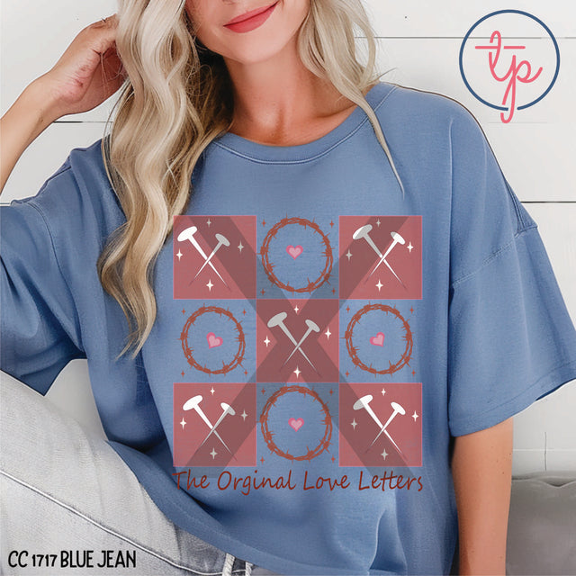 XOXO Retro Check Love Letter