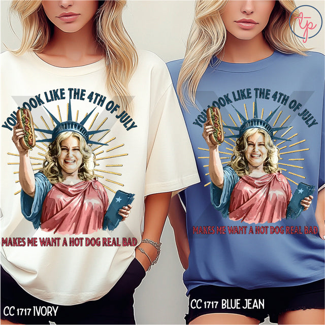 You Look Like the 4th Liberty Clean or Distressed