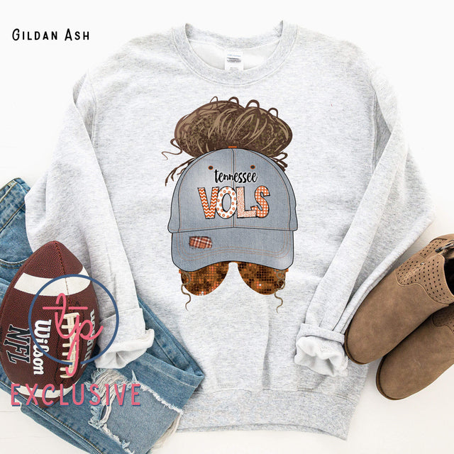 Vols Hat Messy Bun